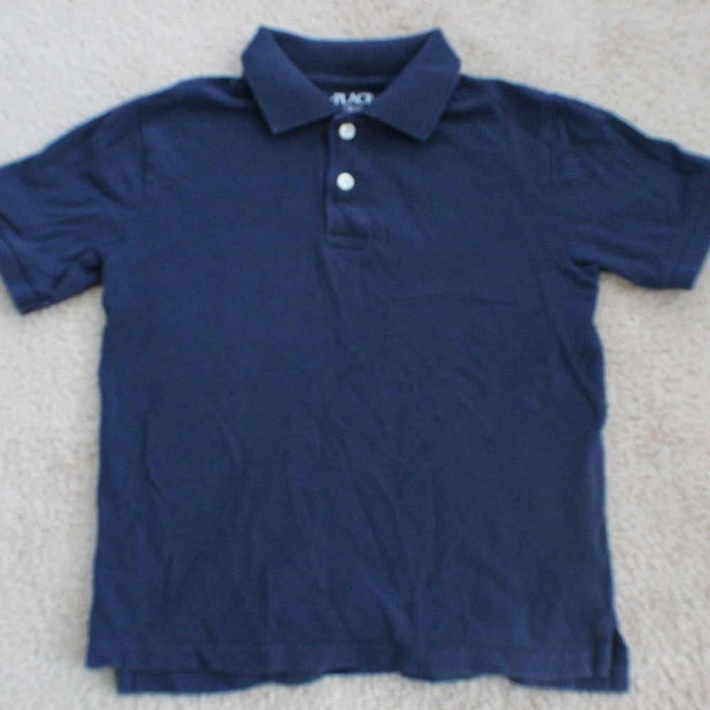 Navy Blue Boys Polo